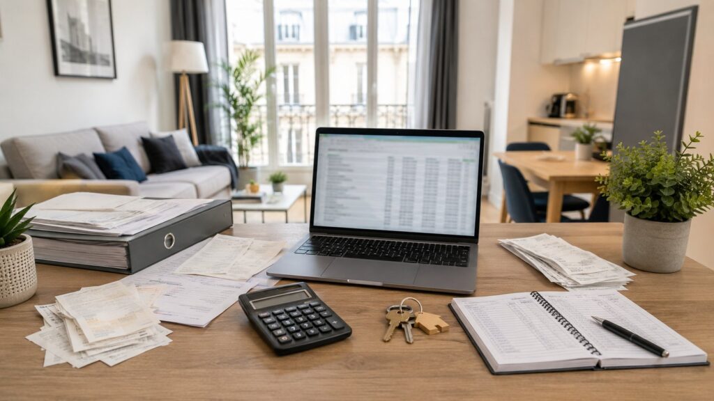Illustration de charges deductibles lmnp