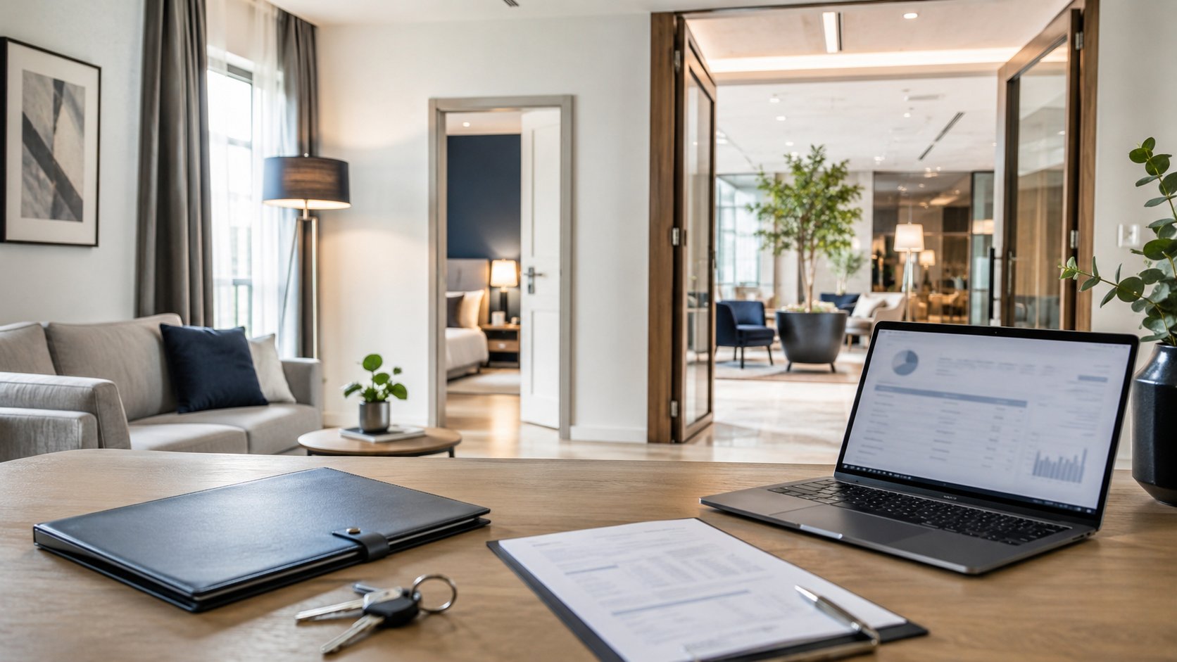 Illustration de residence de services lmnp